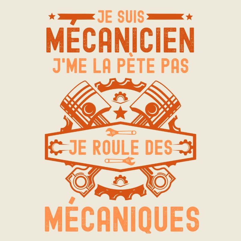 Je suis mécanicien auto