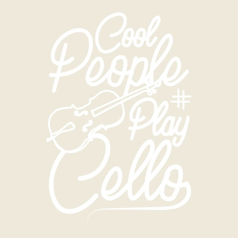 Cool people play cello