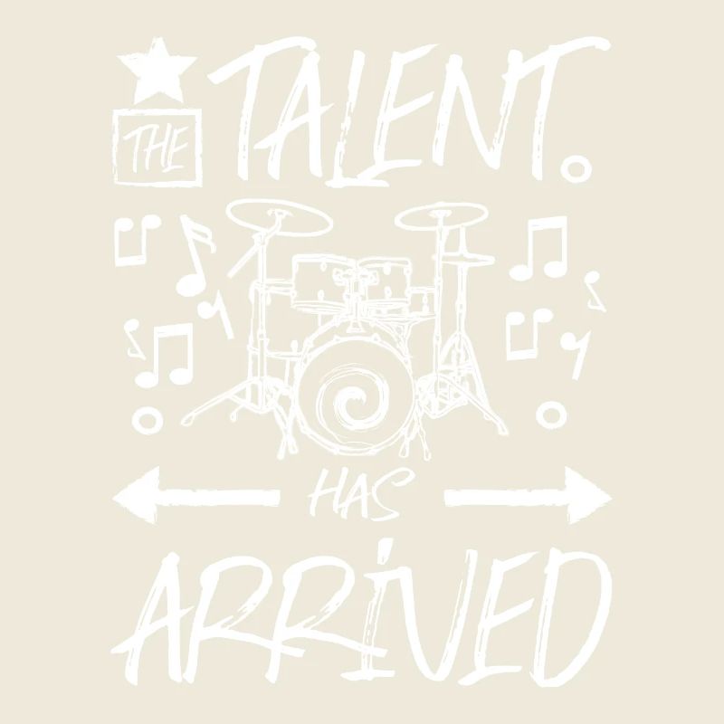 The talent has arrived drummer