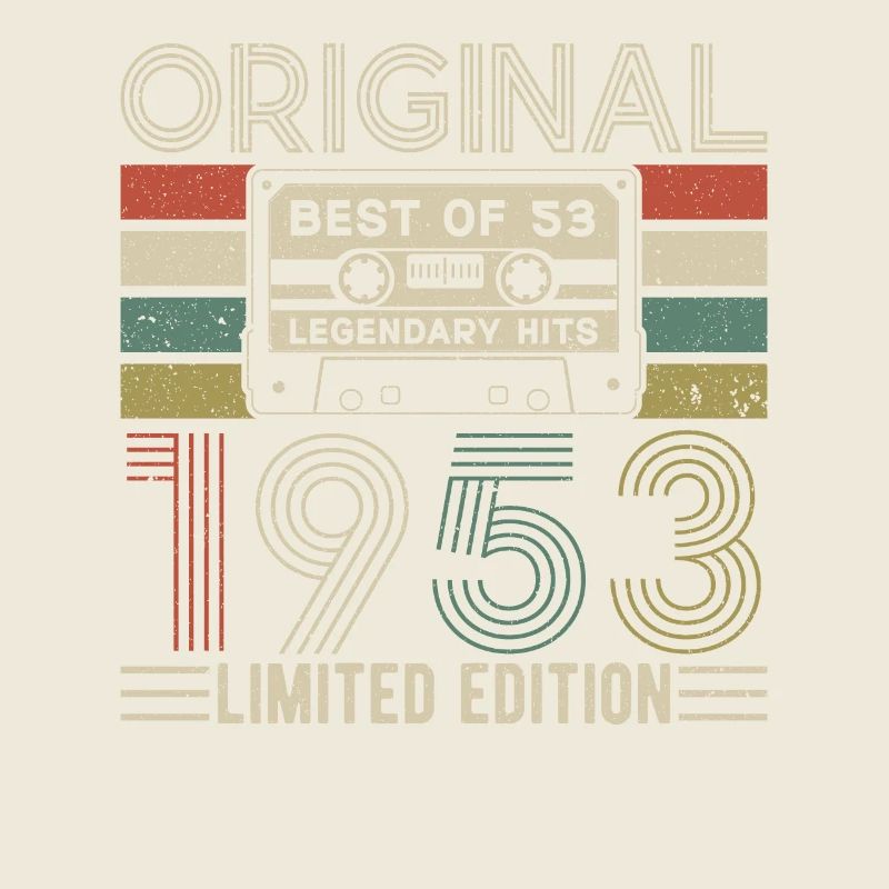 1953: Vintage 70. Geburtstag