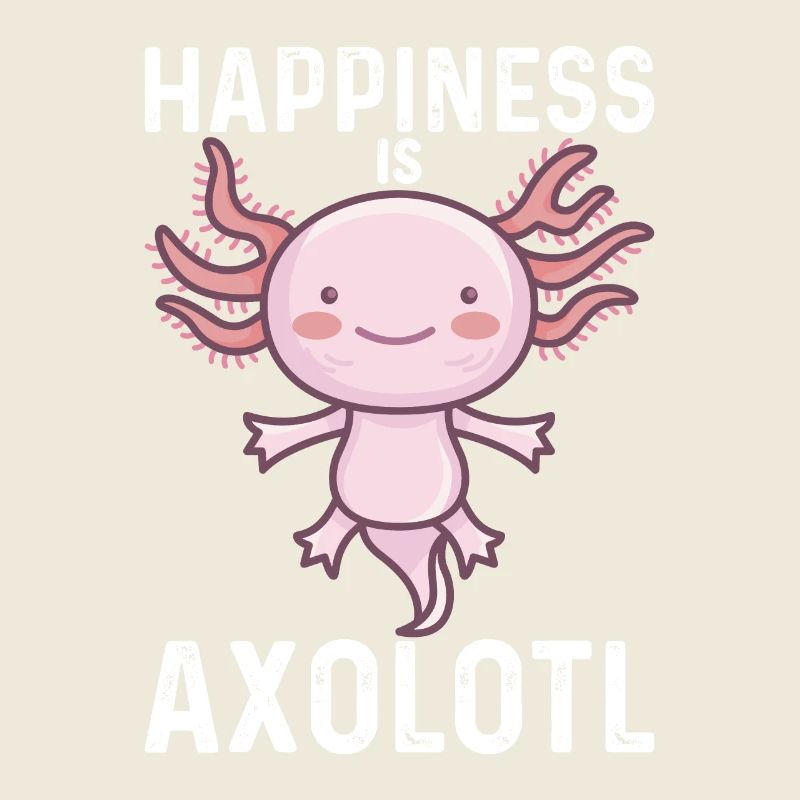 Le bonheur, c’est l’axolotl