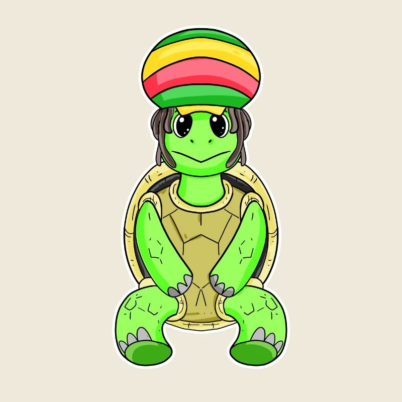 Rasta Schildkröte