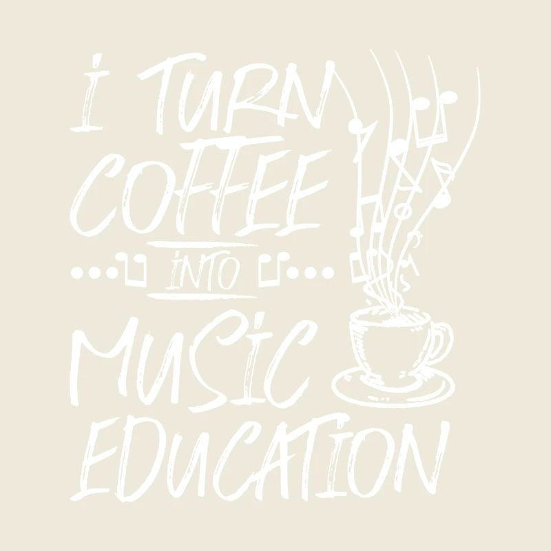 Je transforme le café en éducation musicale