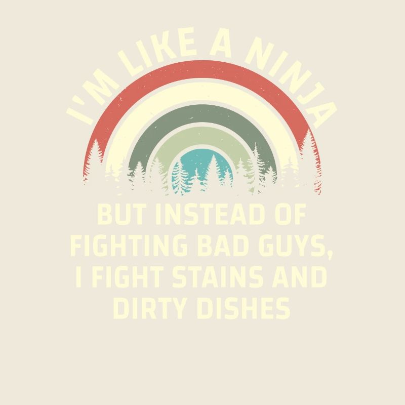 Wie eine Ninja-Hausfrau