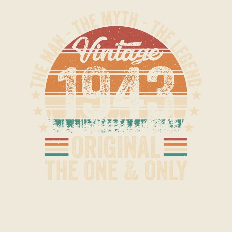 1943 - Original 80e anniversaire