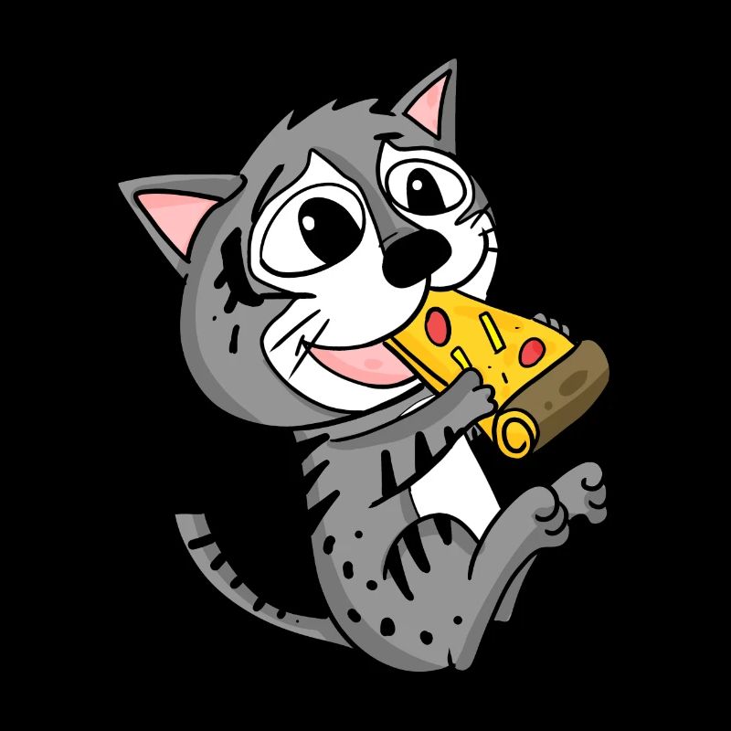 Pizza au chat