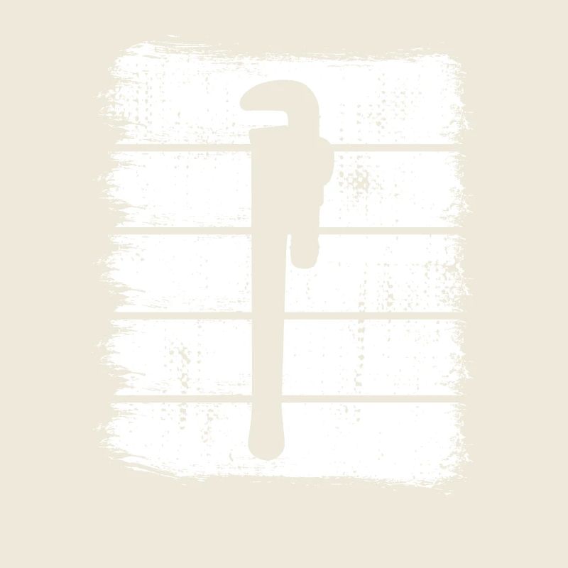 Water Pipe Wrench Sketch