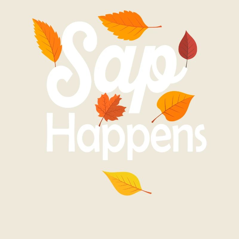 Maple Syrup Tree Tapping Funny Autumn Pancake