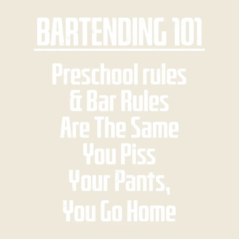 Bartending 101 Bartender Cocktail Barman