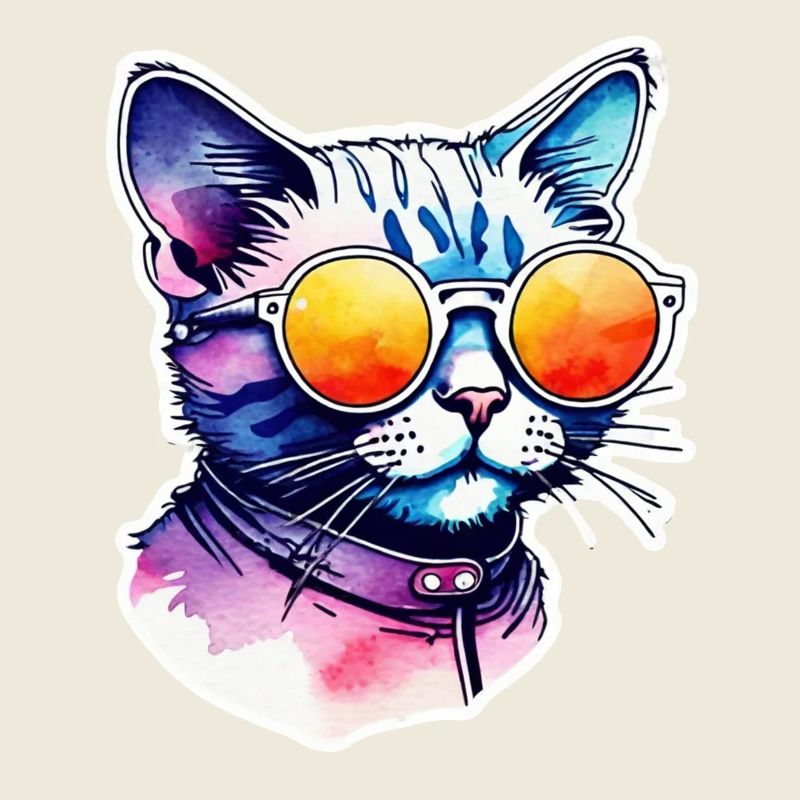 Cat or Kitten - Cute - Sunglasses