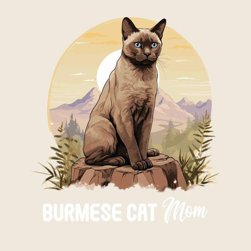 Chat birman Birmanie Katze