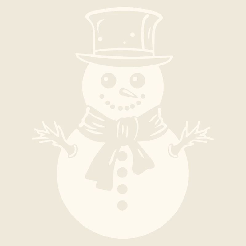 Icy Snowman Greetings