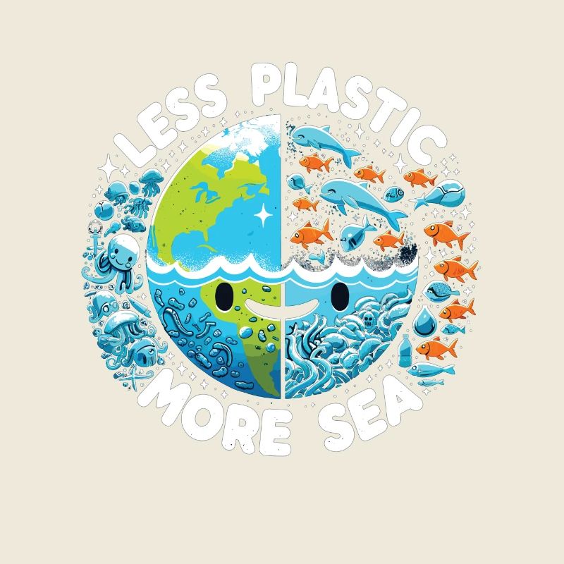 Less Plastic More Sea Environment Environmentalists