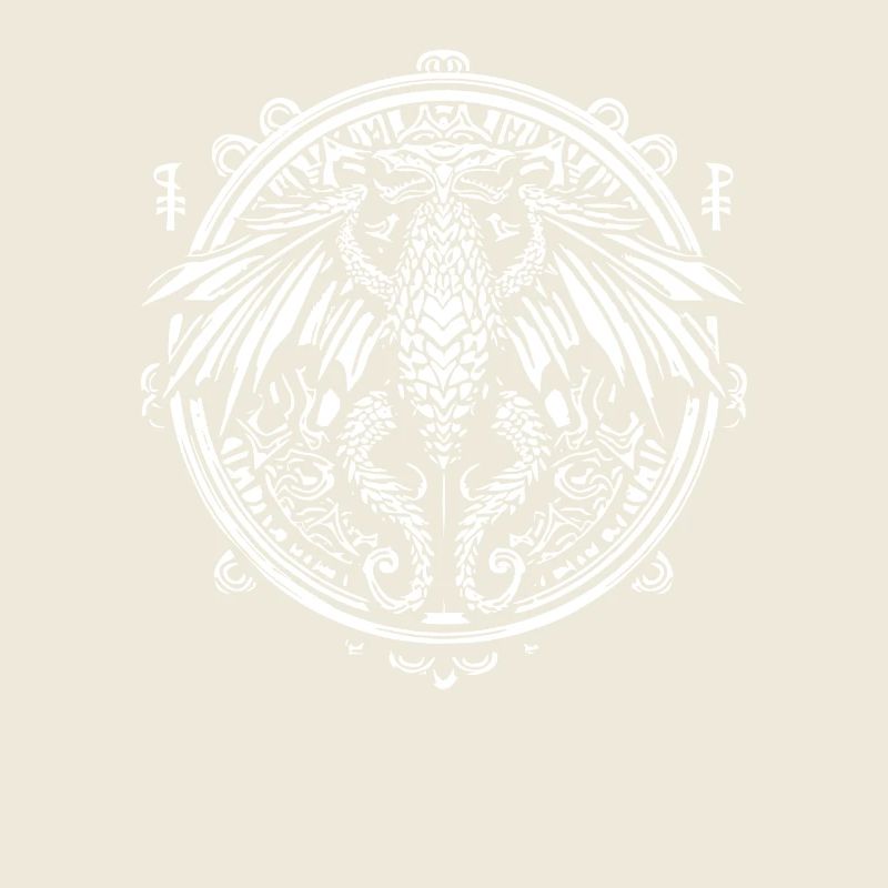 Symbol eines Doppelkopf-Drachen