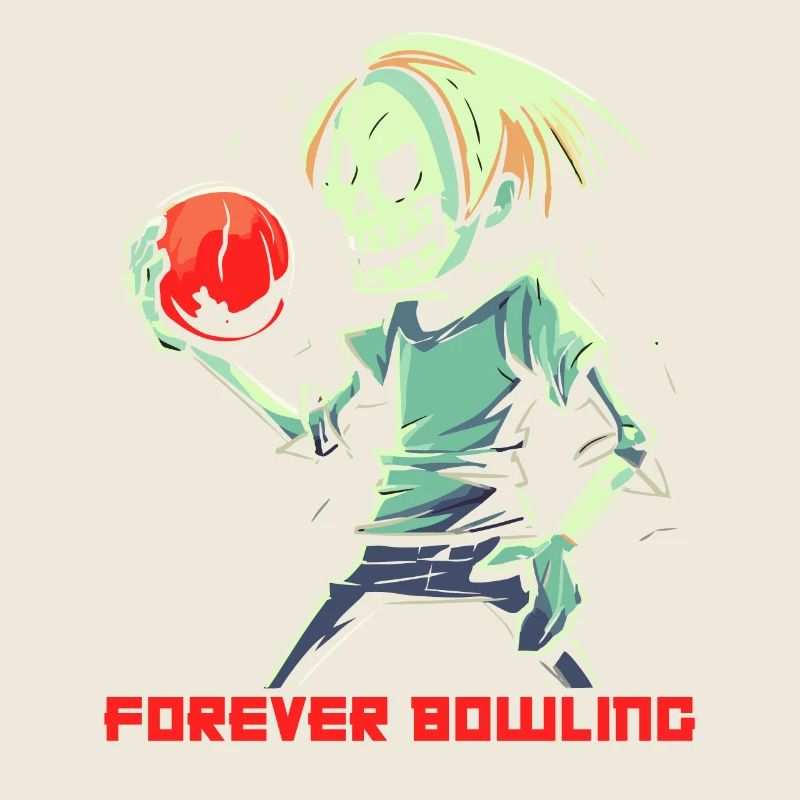 Drôle Zombie Bowler, Bowling Forever