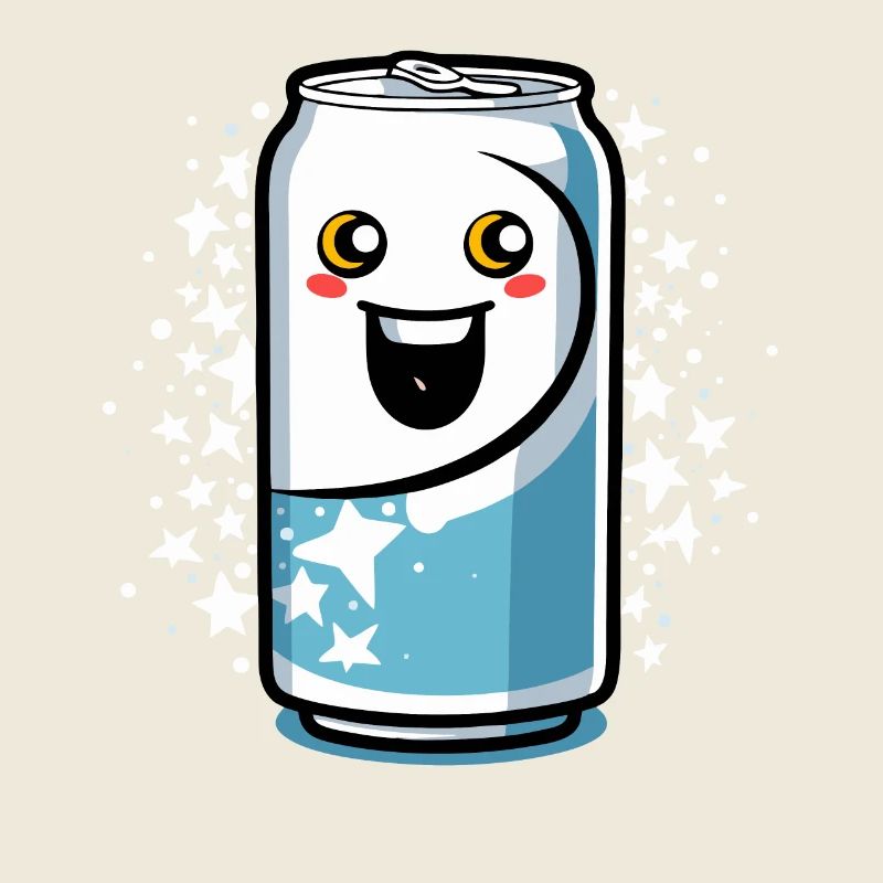 Fröhliche Limonaden Dose