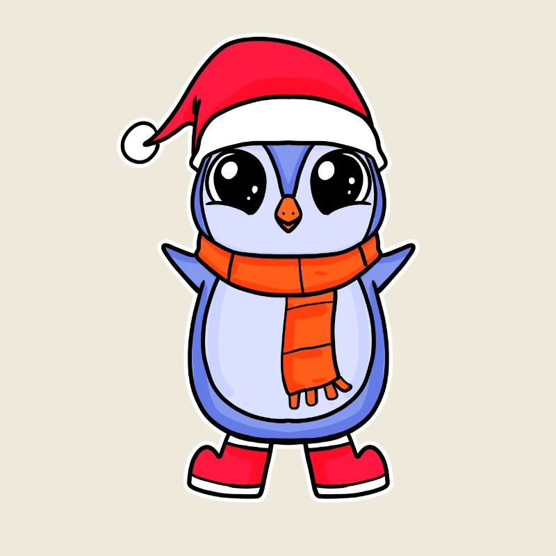 Pingouin Noël