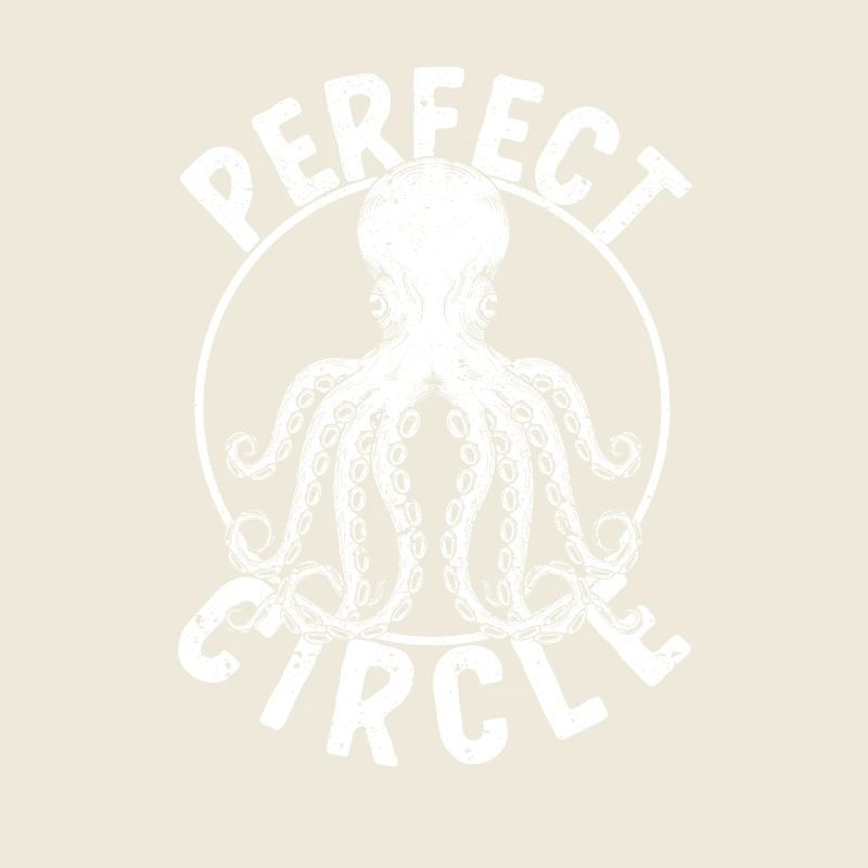 Perfekter Kreis Octopi Mathelehrer Octopus Pi Day