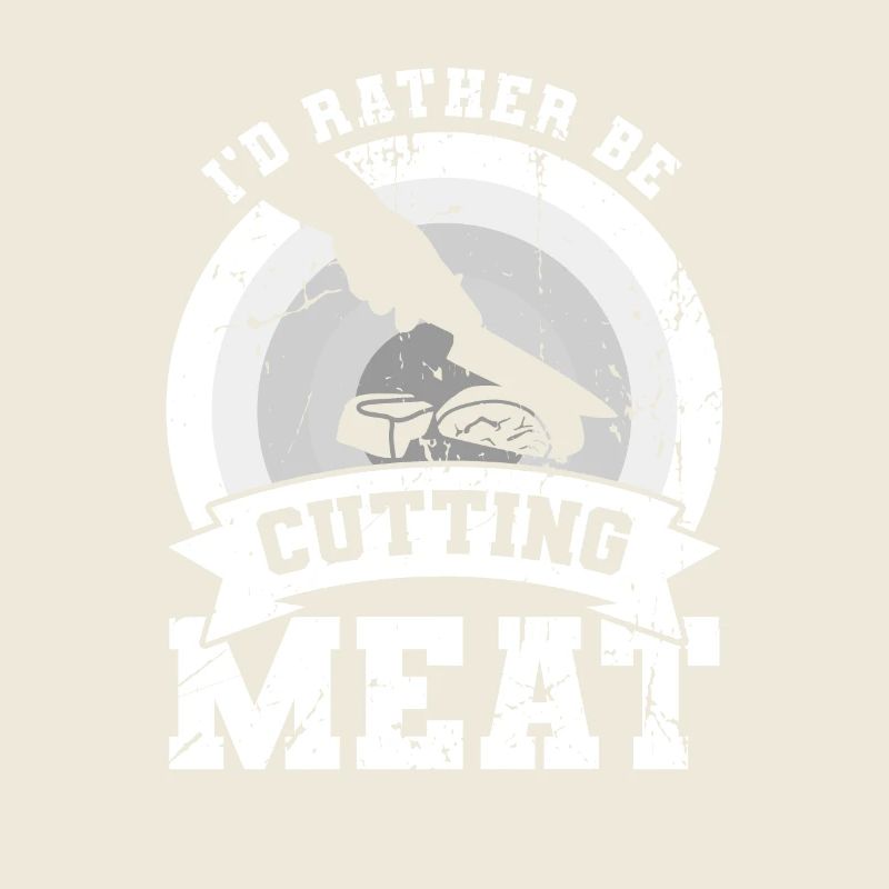 Je préfère couper la viande