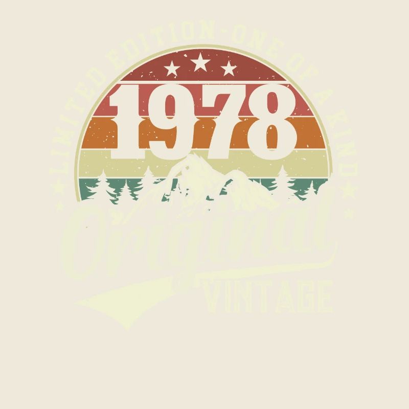 Stilvoller 1978 Geburtstag: Vintage Geschenkidee