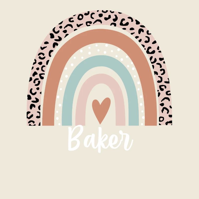 Baker arc-en-ciel léopard drôle Baker appréciation