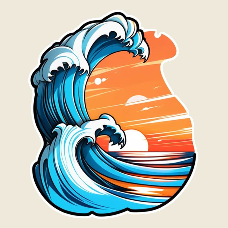 Wave - Summer - Holidays