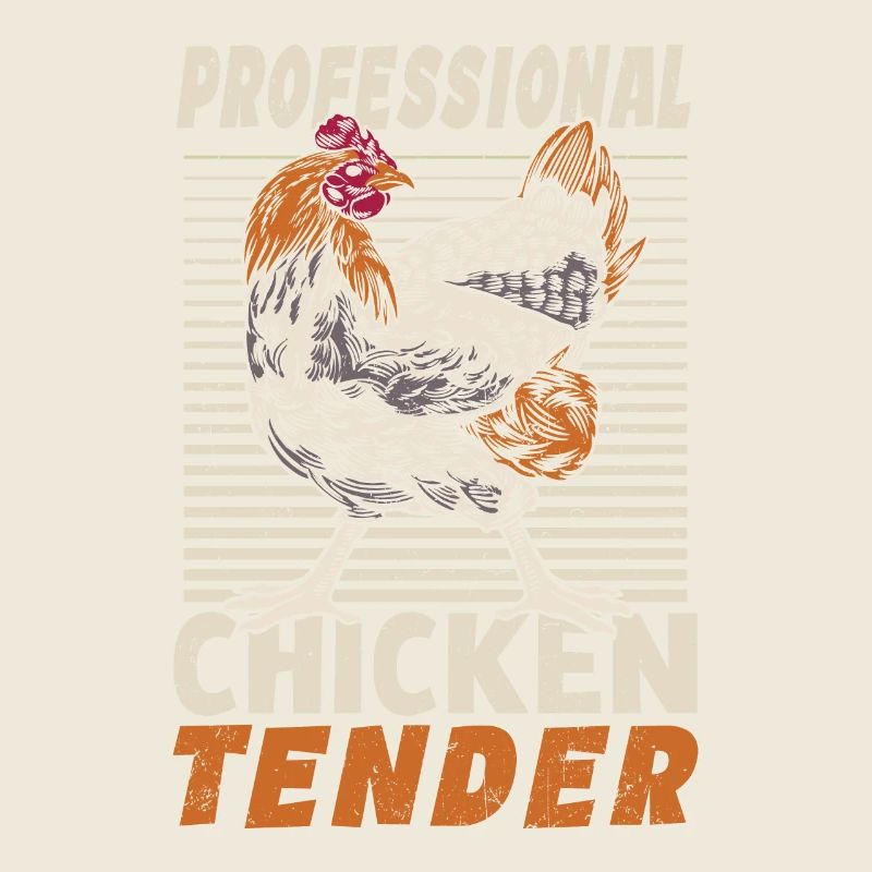 Professionelle Chicken Tender Crazy Chicken Lady