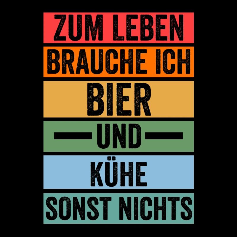 Bier Kuh Bauernhof Kuhbauer Landwirt Rind Kühe