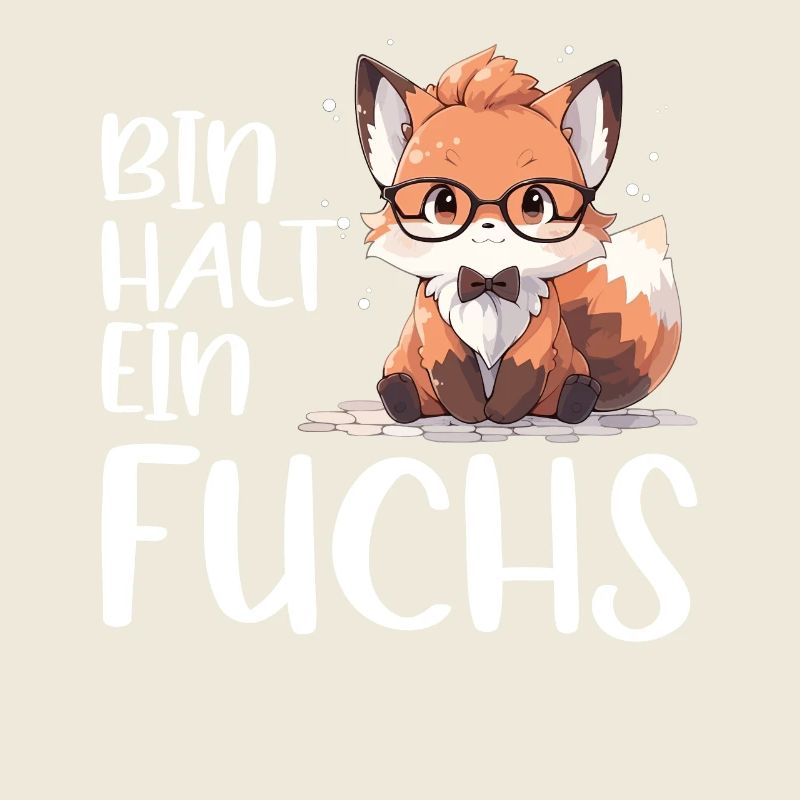 Lustiger Fuchs Spruch Füchse Bin halt ein Fuchs
