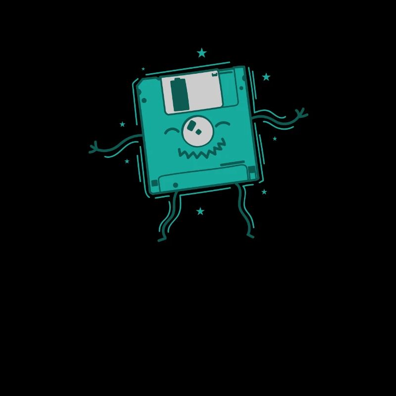 Diskette tanzt Retrospeichermodul Datenträger