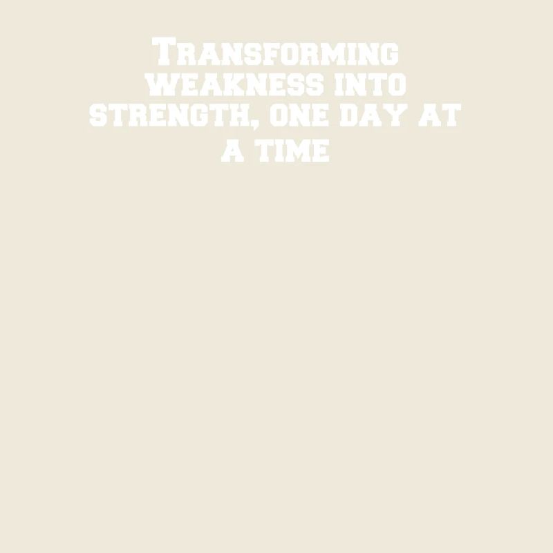 Fitness - Transforming weakness into strength,