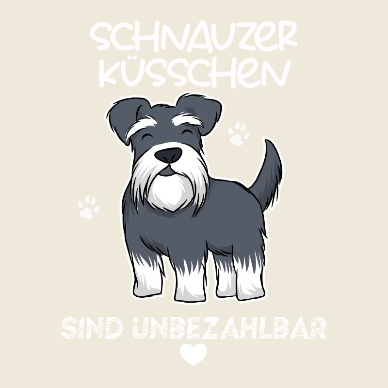 Schnauzer Küsschen sind unbezahlbar