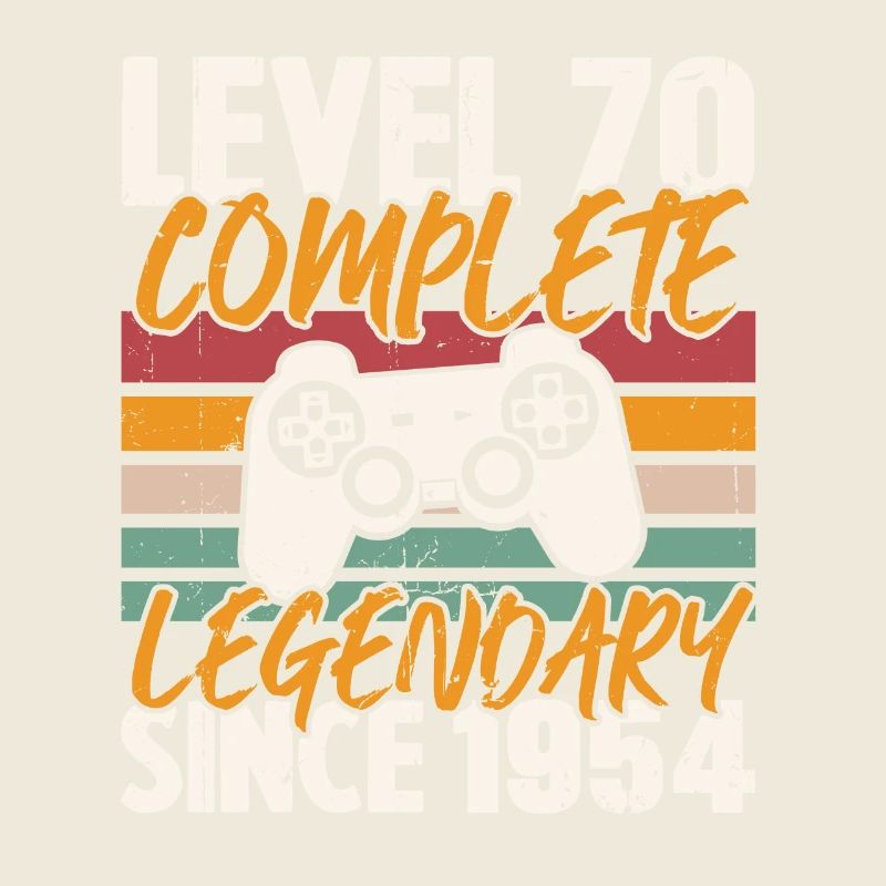 Level 70 Complete 1954 Birthday Gift