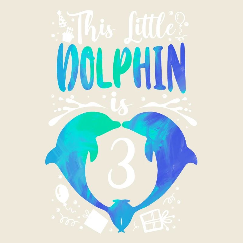 Dolphin 3rd Birthday This Little