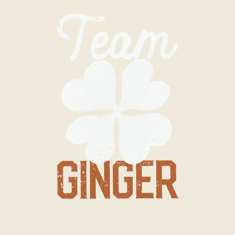Team Ginger Funny Shamrock St. Patrick's Day