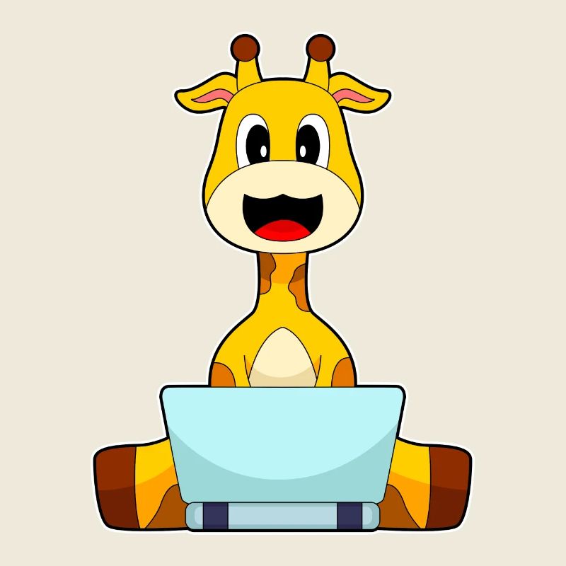 Giraffe Laptop