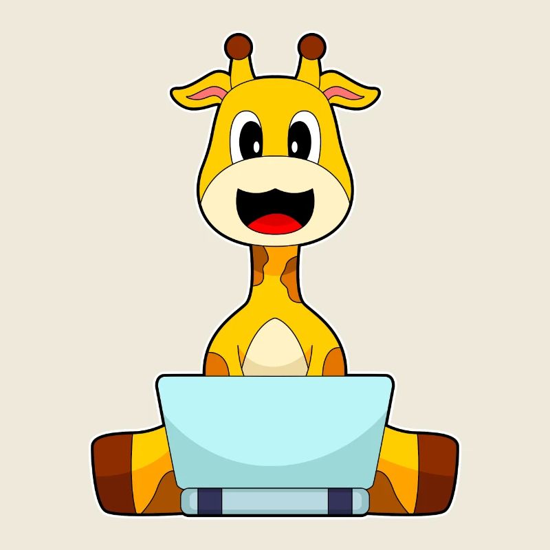 Giraffe Laptop