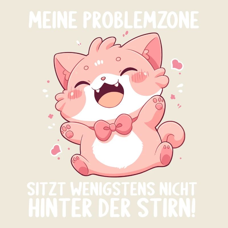 Meine Problemzone sitzt nicht hinter der Stirn