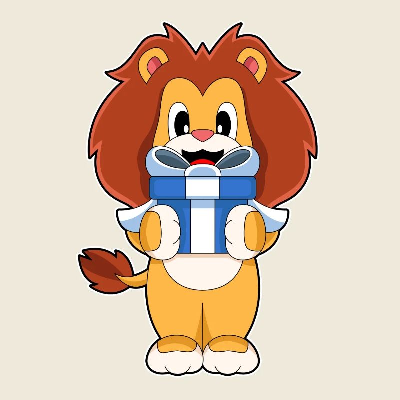 Lion Christmas Package