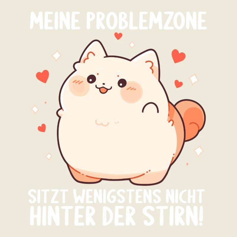 Meine Problemzone sitzt nicht hinter der Stirn