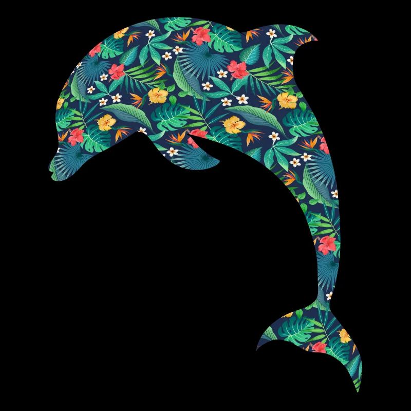 Dauphin Fleur Tropicale Floral