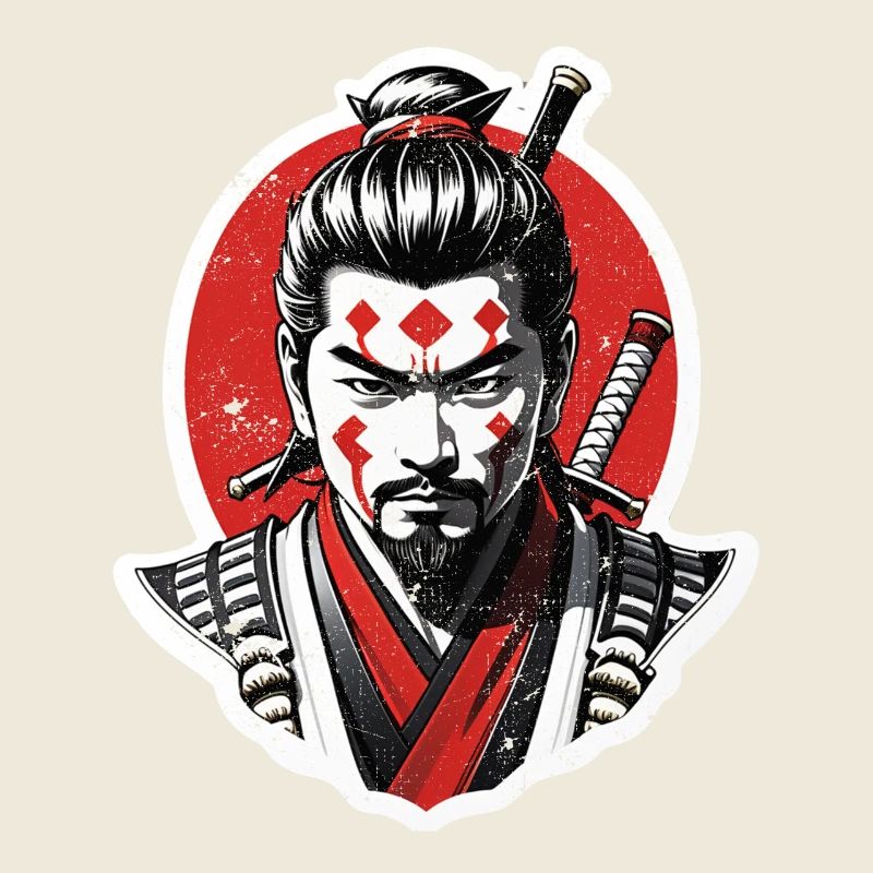 Samurai-Krieger - Japan - Dämon