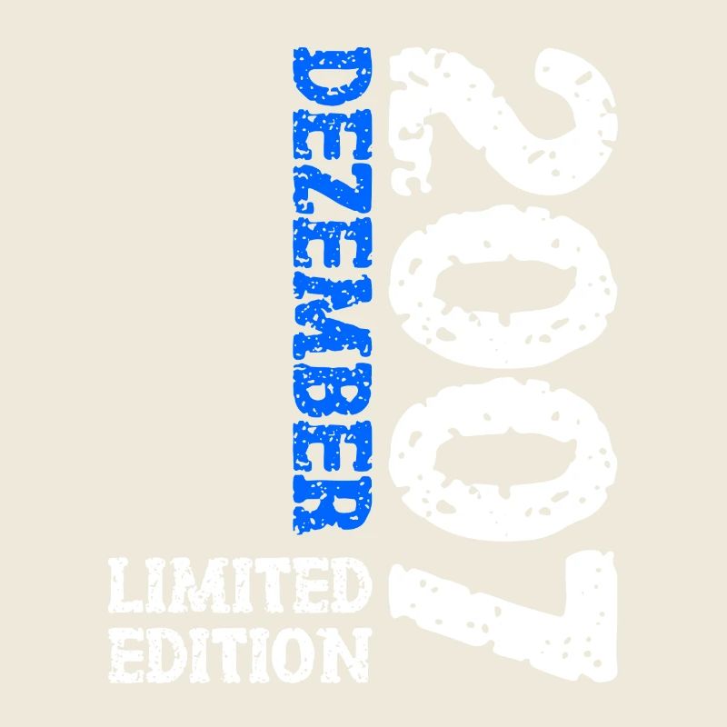 2007 Dezember Limited Edition 16. Geburtstag Deko