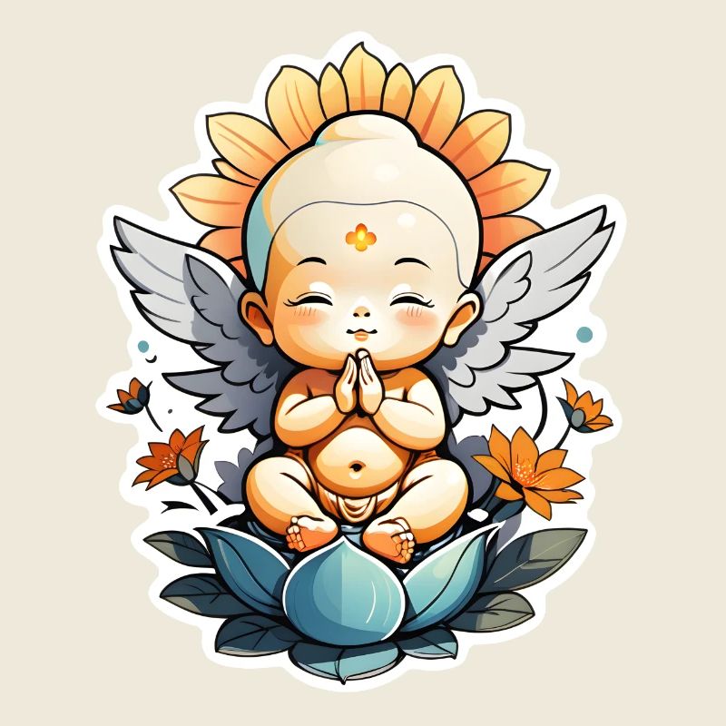 bébé Bouddha - meditation yoga relaxation