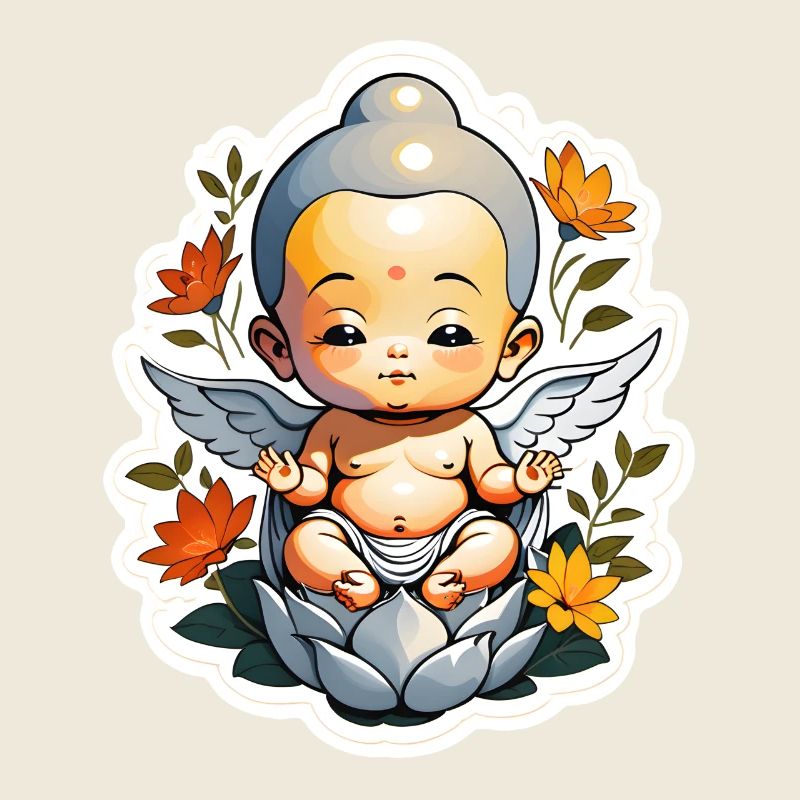 bébé Bouddha - meditation yoga relaxation