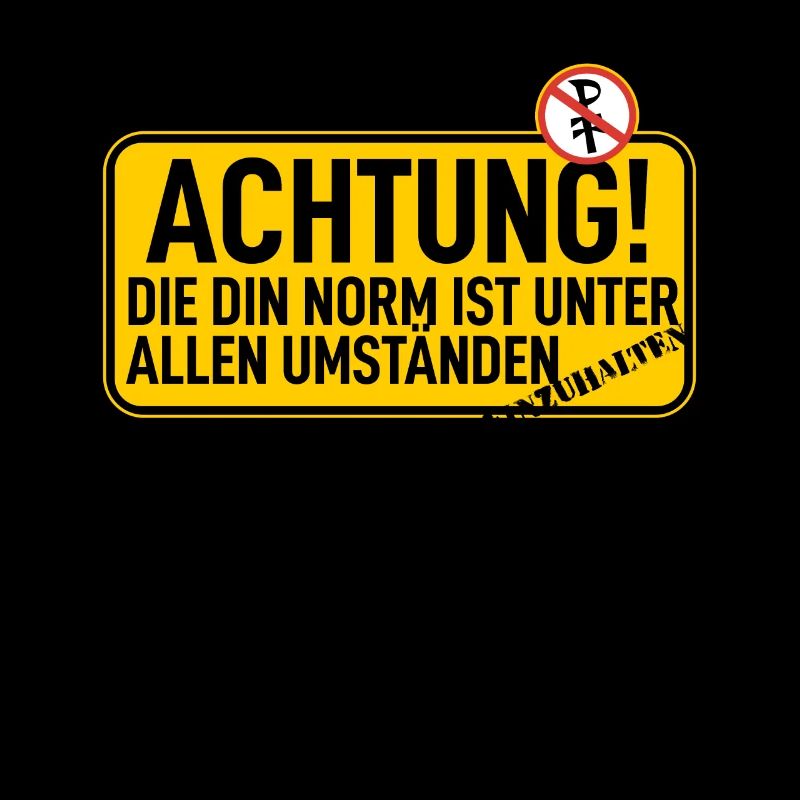 Attention : Réglementation conforme à la norme DIN