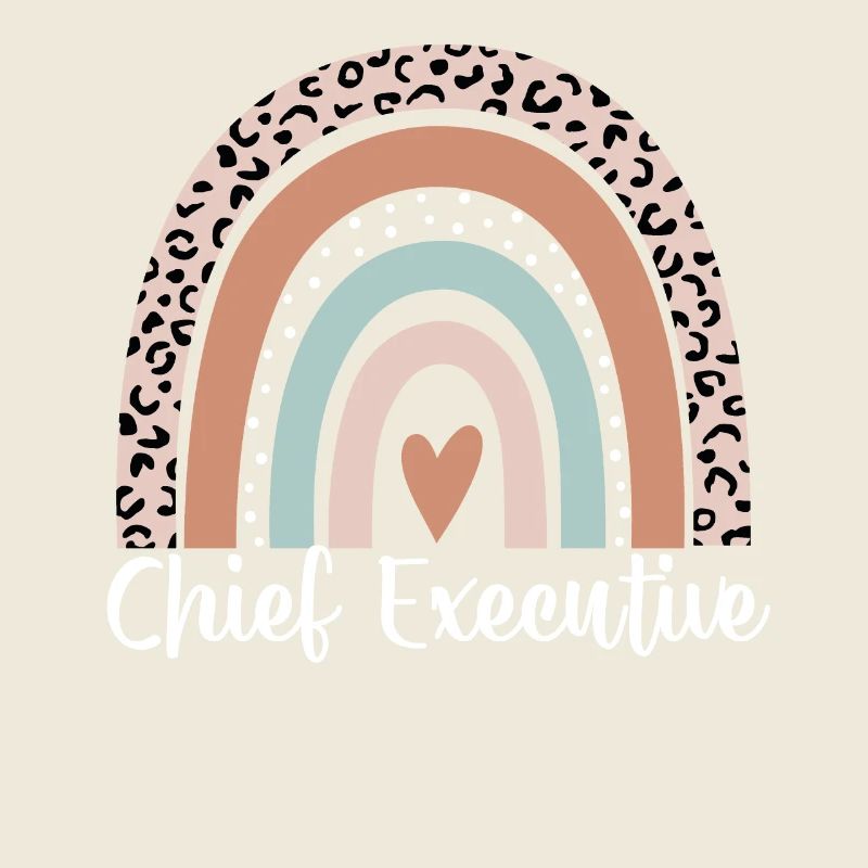 Geschäftsführer Regenbogenleopard Lustiger Häuptling