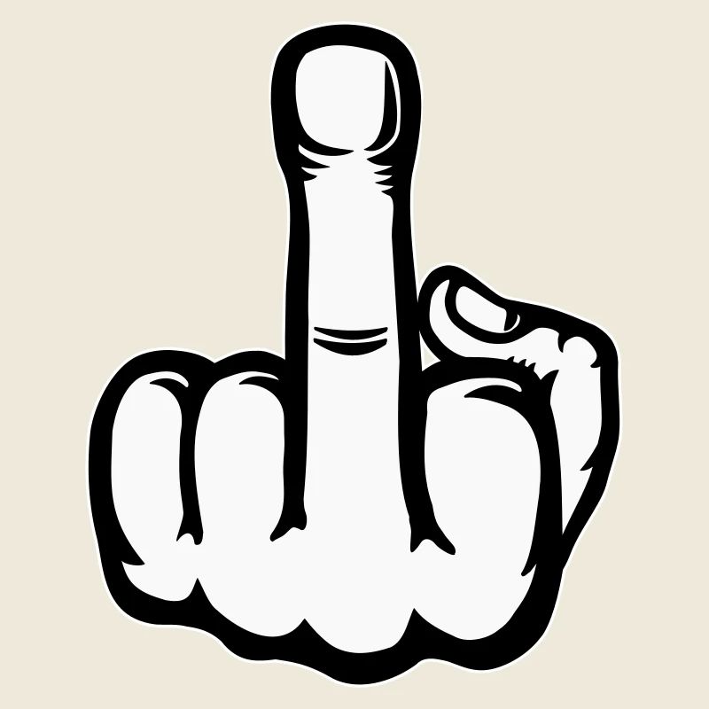 Middle Finger Hand Icon