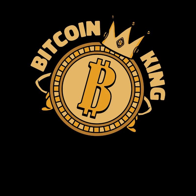 Bitcoin King Crypto-monnaie Blockchain Crypto