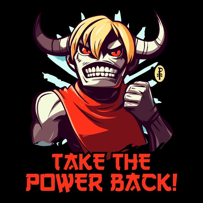 Hole Dir die Macht zurück! Ein Anime Minotaurus